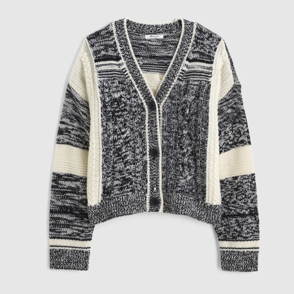 Madewell Patchwork Cardigan - Picture 5 of 9